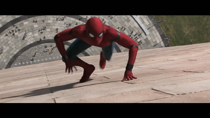 华盛顿纪念碑上的小蜘蛛-「蜘蛛侠」首段预告片公布