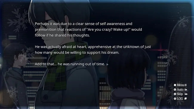 原创恋爱AVG《花落冬阳》于SteamGreenlight展开投票,公开游戏印象曲与宣传PV