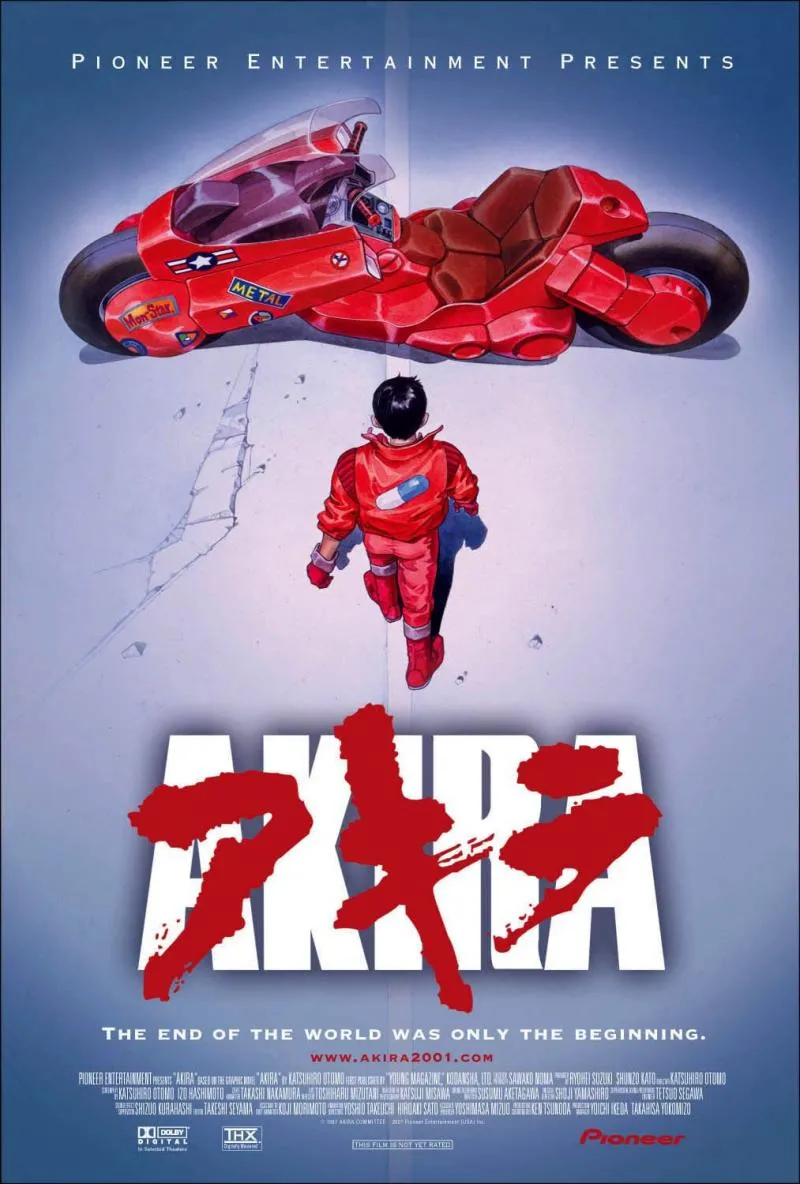阿基拉 Paste Magazine严选100部日本动画电影-Akira 千与千寻 萤火虫之墓 获得前三
