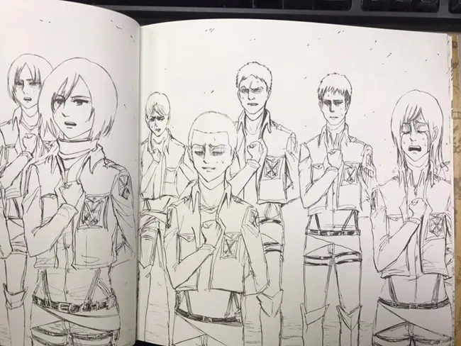 《进击的巨人公式着色本ATTACK ON TITAN COLORING BOOK》-越上色压力越大的着色本‧袭来