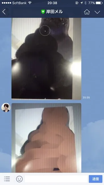 日本插画家「岸田梅尔」的官方LINE实在是太闹啦w!图中的美少女最后居然变成了…