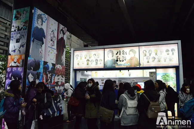 【现场直击】48位刀剑男士下凡《刀剑乱舞-花丸-×animate cafe》!婶婶们快来把他们带回本丸啊✿