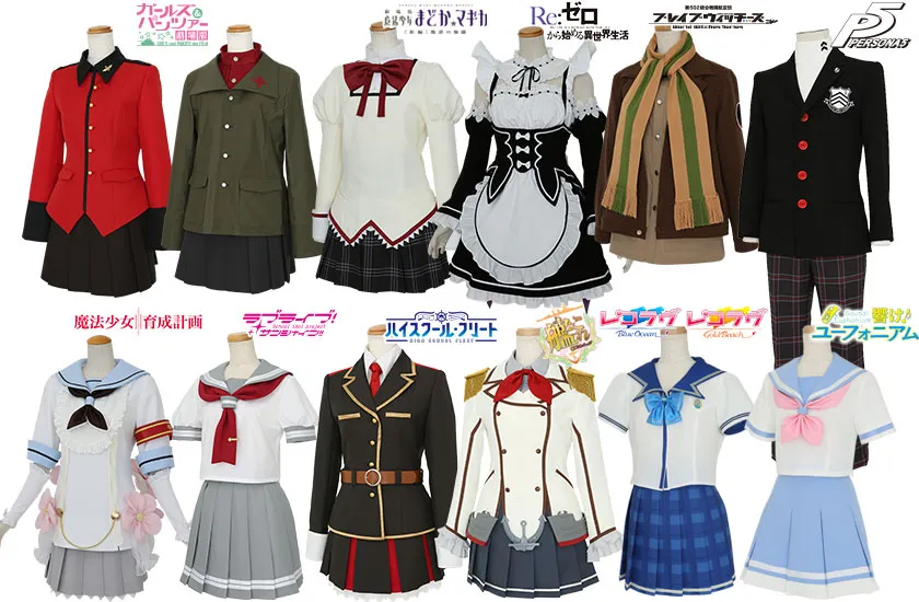 2016年COSPLAY服装排行榜-北宇治高校女子制服夺冠-绝对领域
