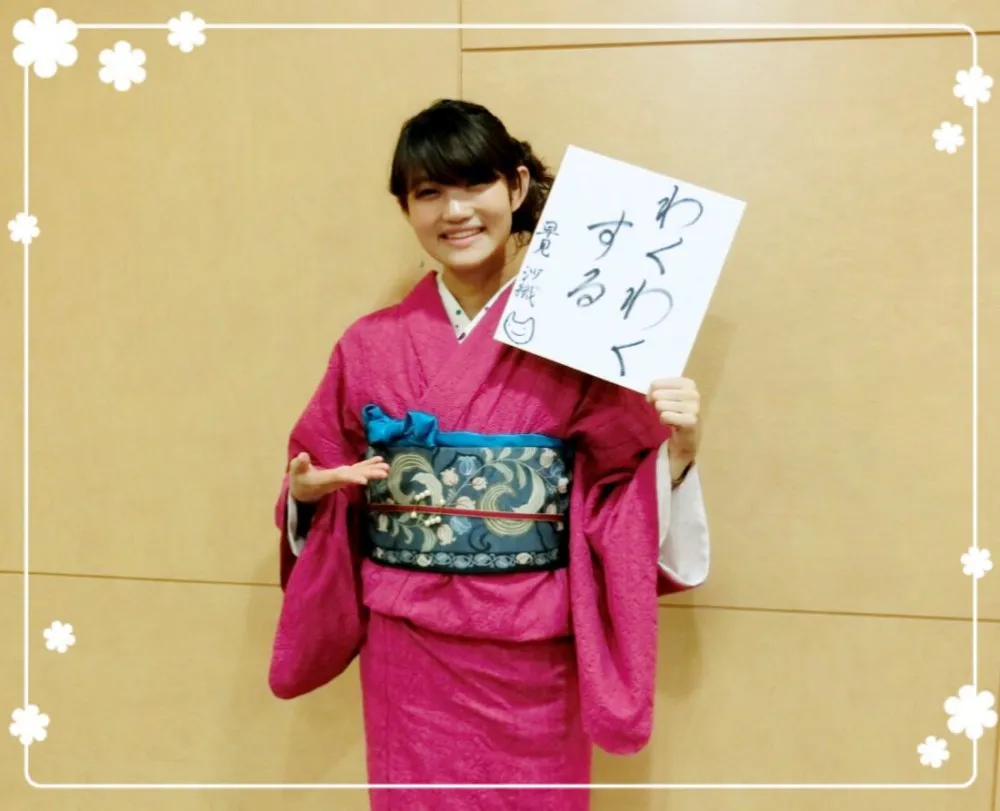早见沙织 粉丝过十万花泽香菜画鸡纪念 川澄绫子手握咖喱棒-声之颜第十七期