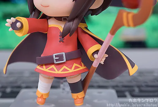 中二爆裂娘-「为美好世界献上祝福!」爆裂魔法使惠惠粘土人