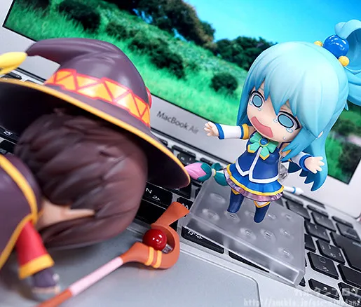 中二爆裂娘-「为美好世界献上祝福!」爆裂魔法使惠惠粘土人