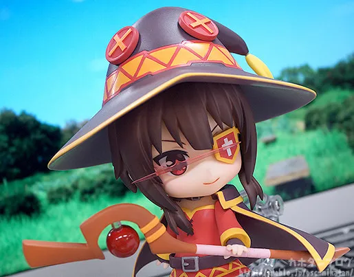中二爆裂娘-「为美好世界献上祝福!」爆裂魔法使惠惠粘土人