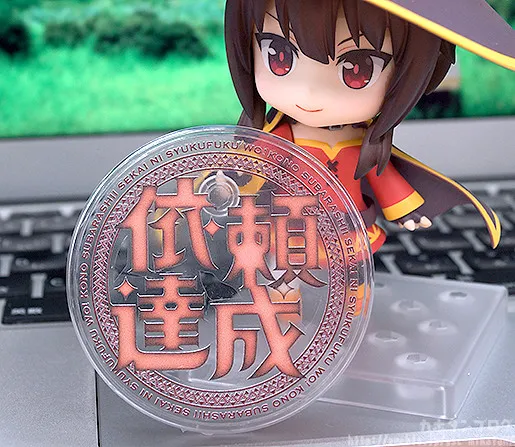 中二爆裂娘-「为美好世界献上祝福!」爆裂魔法使惠惠粘土人