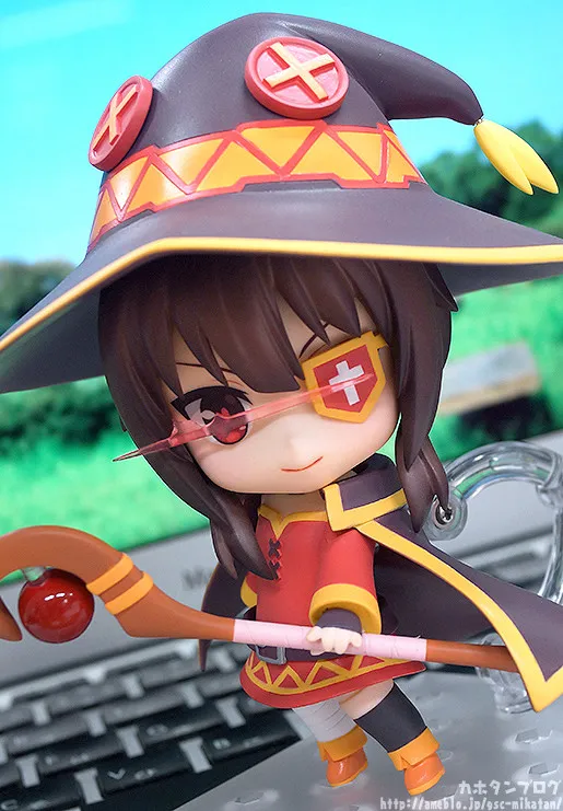 中二爆裂娘-「为美好世界献上祝福!」爆裂魔法使惠惠粘土人