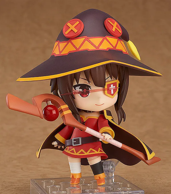中二爆裂娘-「为美好世界献上祝福!」爆裂魔法使惠惠粘土人