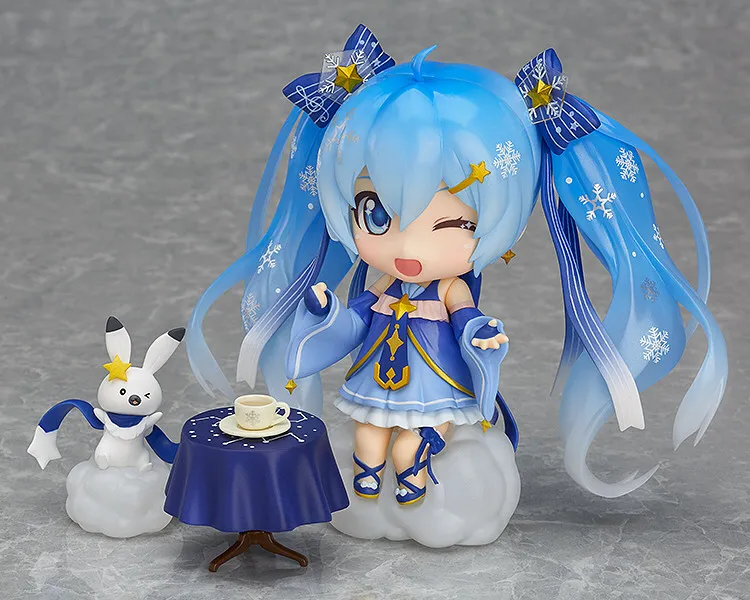 2017年北海道冬天–粘土人雪初音figma雪初音❤-绝对领域