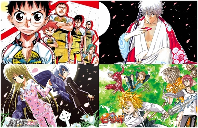 日本4大周刊少年漫画杂志最强决定战！得到冠军宝座的会是哪部连载作品呢？