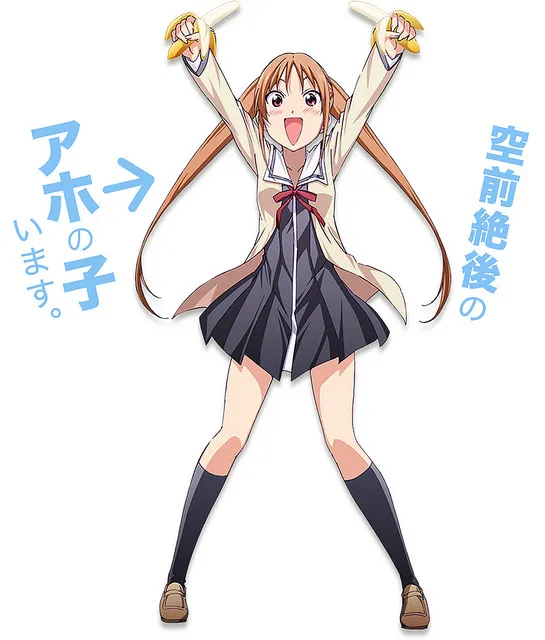 对面的『笨』女孩看过来~四格校园搞笑漫画《アホガール》将在夏天播出电视动画版全12话!