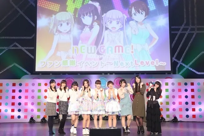 《NEW GAME!》粉丝感谢活动圆满结束,第2期动画制作消息正式发表!