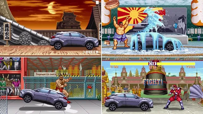 《快打旋风2》与TOYOTA联合推出全新汽车广告,这次不是打车加分是开车兜风!