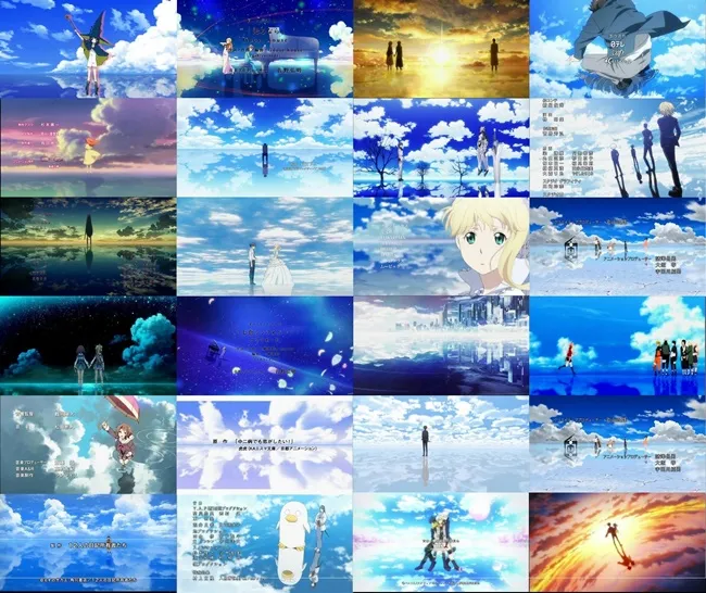 《7个动画OP常出现的场景》大家也太爱去乌尤尼盐沼了吧w
