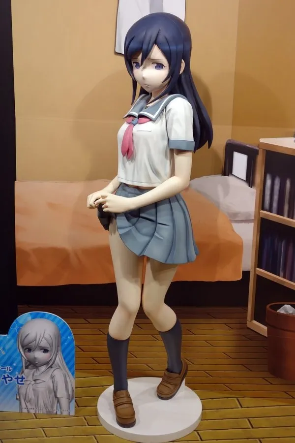 新垣绫濑自撩裙 白色裤裤等着你-「俺妹」新垣绫濑FIGUREX等身手办