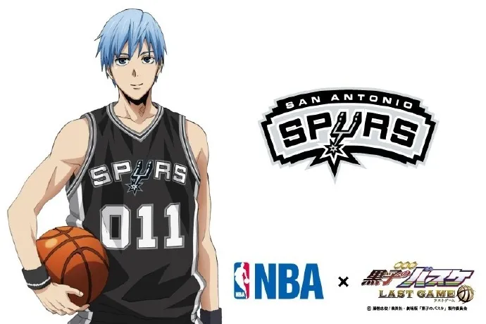 八人八队-「黑子的篮球」和NBA合作主视觉海报公开