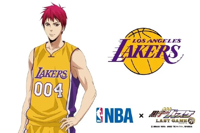 八人八队-「黑子的篮球」和NBA合作主视觉海报公开