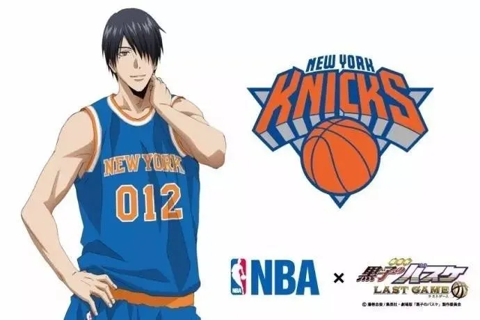 八人八队-「黑子的篮球」和NBA合作主视觉海报公开