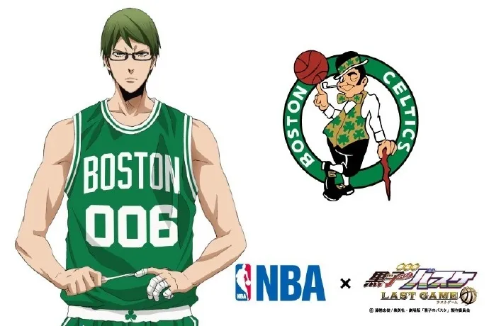八人八队-「黑子的篮球」和NBA合作主视觉海报公开