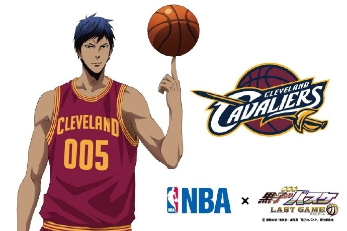 八人八队-「黑子的篮球」和NBA合作主视觉海报公开