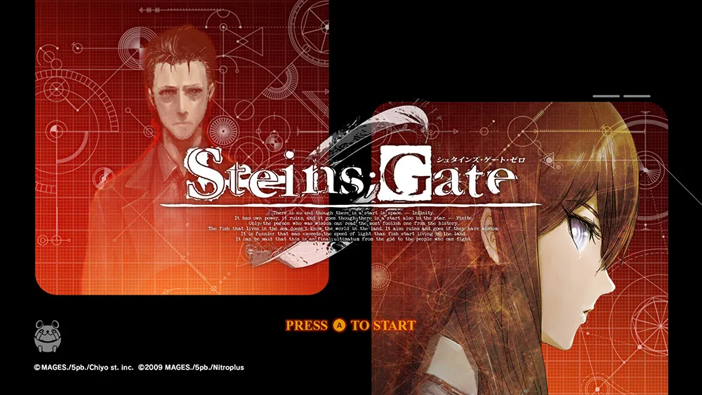 Xbox One版『STEINS;GATE 0』(命运石之门0)正式上架!