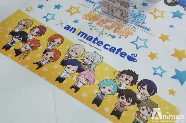 【现场直击】期待已久的《偶像梦幻祭 x animate cafe》正式开幕~转学生们快来和偶像一起共度午茶时光吧💎