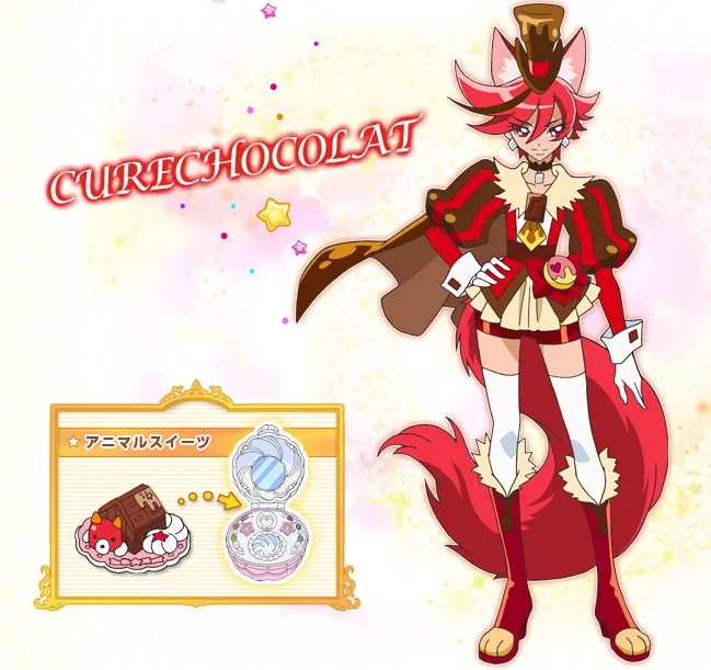 《KiraKira☆光之美少女 A La Mode》最新登场角色实在是太帅气，让小女生们全都陷入疯狂啦XD！
