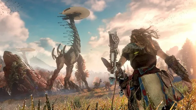 PS4全新游戏系列《Horizon Zero Dawn》全球各国广获好评，发售首两周销量已逾260万套！-绝对领域