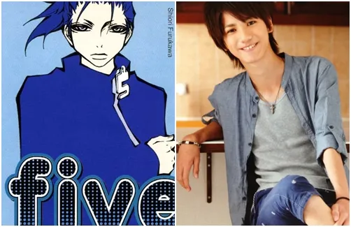 校园恋爱漫画《FIVE~型男5人组》宣布改编真人版日剧,佐藤流司、黑羽麻璃央、松冈广大共同演出!