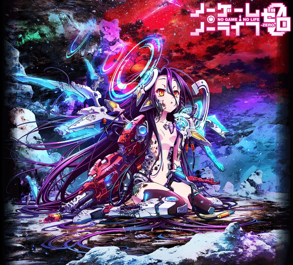 机器人偶「黑」特写海报公开、游戏人生 动画剧场版《NO GAME NO LIFE ZERO》宣布7/15上映！-绝对领域