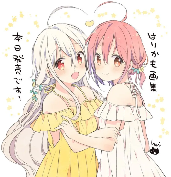 看可爱的女孩子能治愈身心♥《乌菈菈迷路帖》作者「はりか」首本画册发售!出道作与早期插画全都收录✨