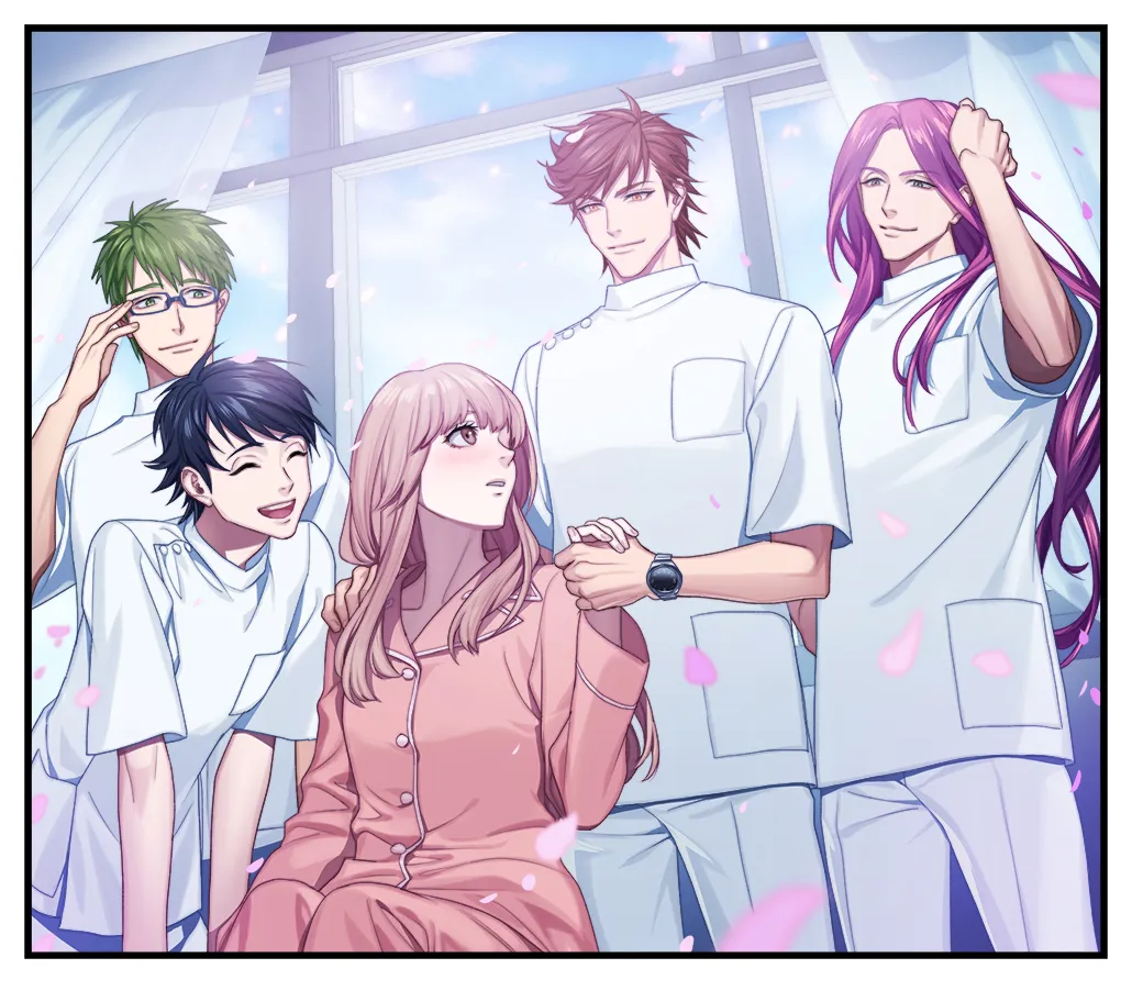 护理师的工作太辛苦?转职网站上的4位帅哥随时倾听各位的烦恼♥其实这是新的乙女游戏吧(〃∇〃)?