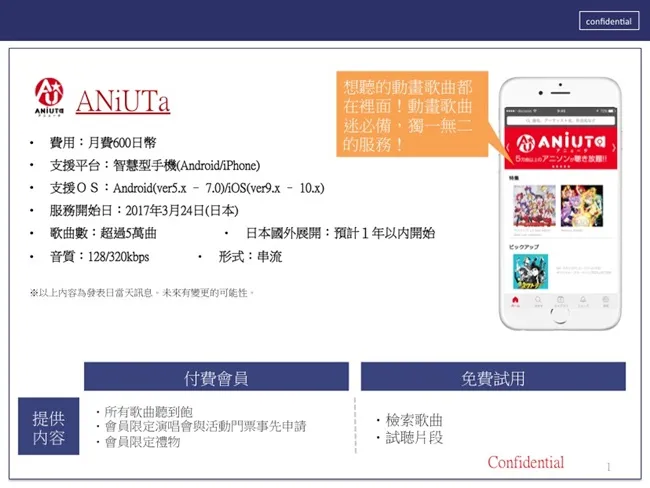 全世界第一个动画歌曲专门音乐串流月费服务「ANiUTa」将在 3 月 24 日开始-绝对领域
