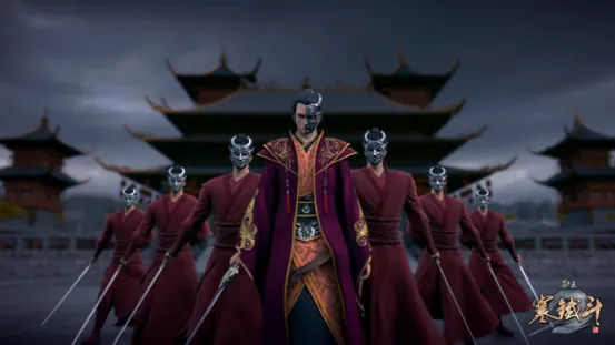 超精美视觉新体验《墓王之王寒铁斗》角色剧照曝光