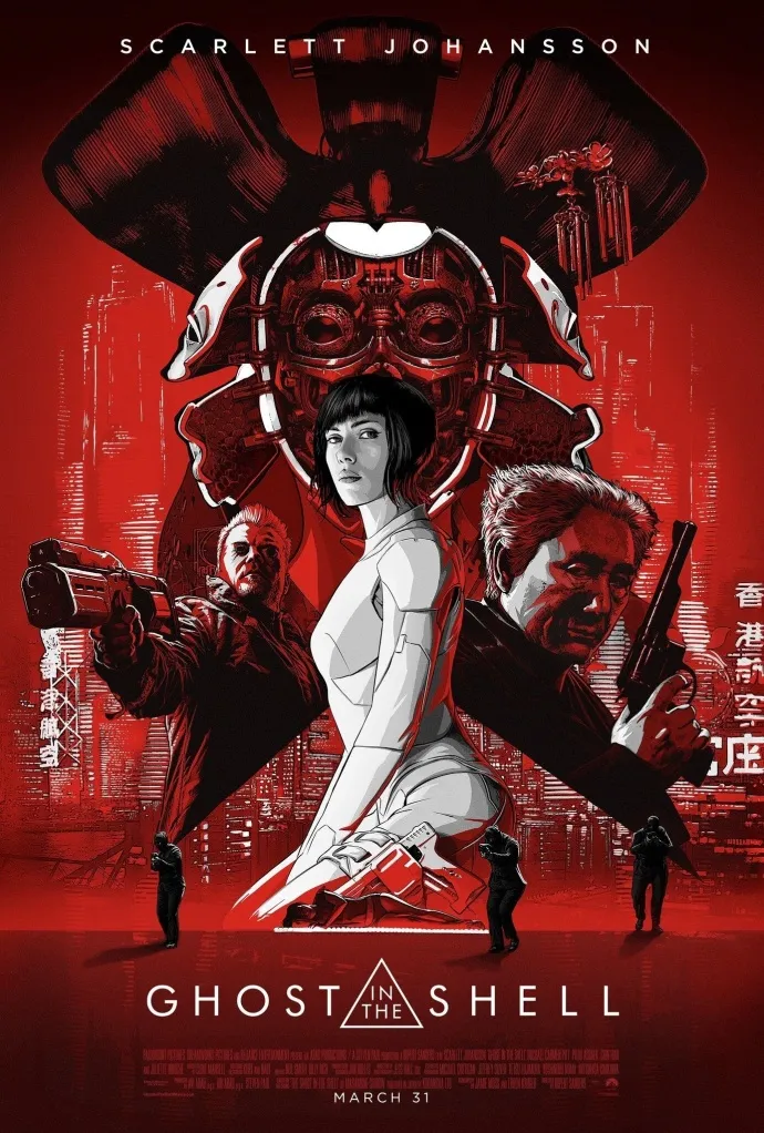 『攻壳机动队』真人电影国内过审 新电影片段公布 素子初获义体-绝对领域