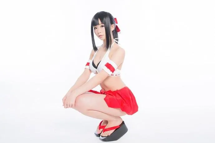 巫女元素 性感安全-日本推出和风水着众筹