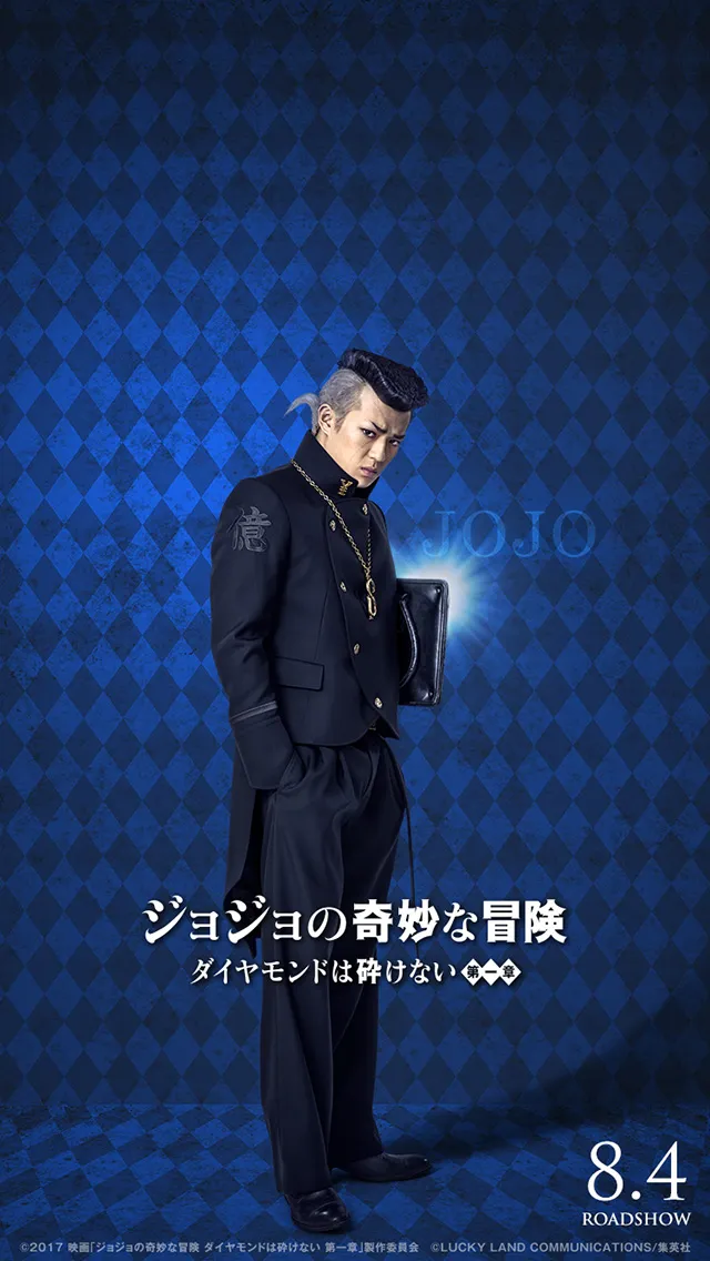 我可能看到了假的空条承太郎!-『JOJO的奇妙冒险 不灭钻石』公布空条承太郎人物海报