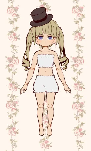 自己的娃自己打造，DOLL风格2D纸娃娃网页「どおるキャラメイカー」是今天搭配下午茶的好选择！