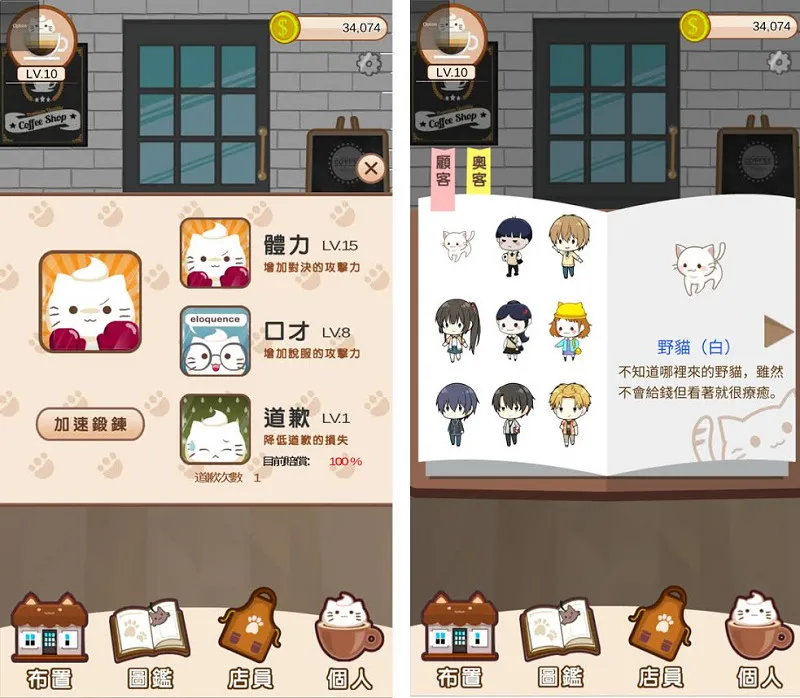 《猫咪咖啡厅～奥客防卫大作战～》人物介绍与游戏画面公开