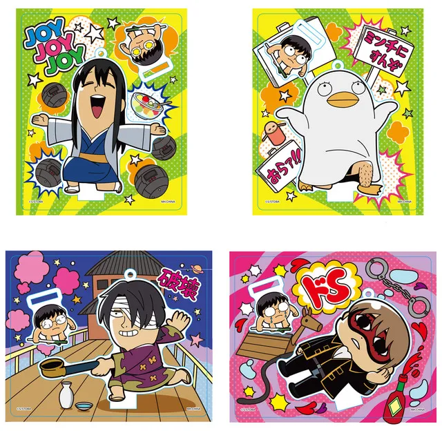 《银魂×大川ぶくぶ》推出合作周边!新八居然变成立牌底座啦w