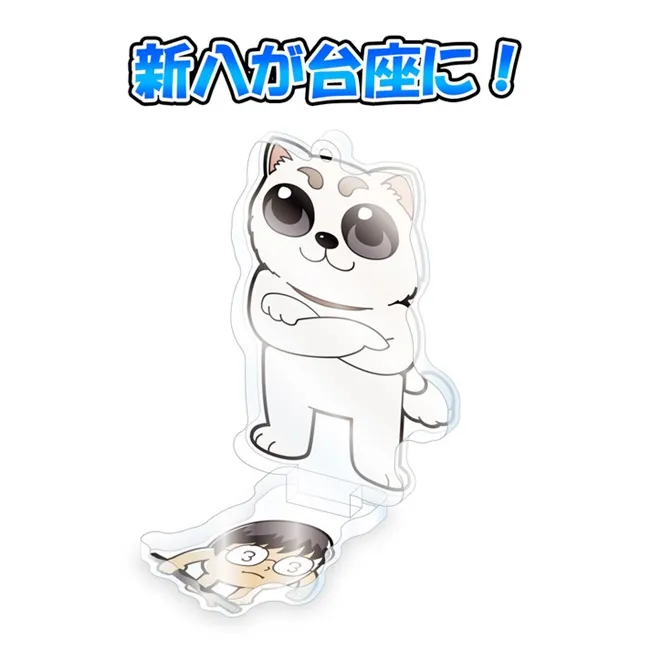 《银魂×大川ぶくぶ》推出合作周边!新八居然变成立牌底座啦w