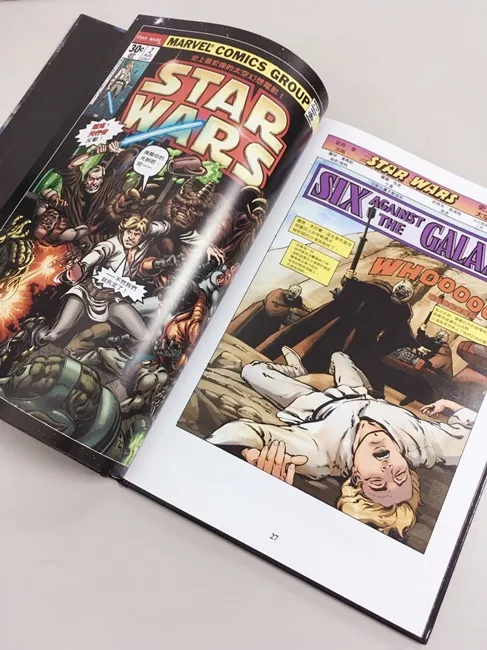 STAR WARS传世经典中文版上市!《星际大战:曙光乍现 》漫画精装书 收录电影没有的精采画面、手绘原稿与经典刊头!!