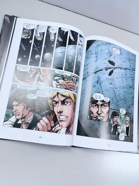 STAR WARS传世经典中文版上市!《星际大战:曙光乍现 》漫画精装书 收录电影没有的精采画面、手绘原稿与经典刊头!!