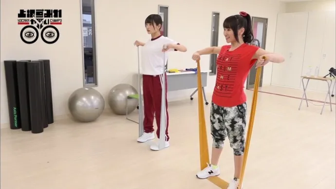 水树奈奈带着上坂堇做锻炼-『上坂堇的糟糕的圈圈』第三集
