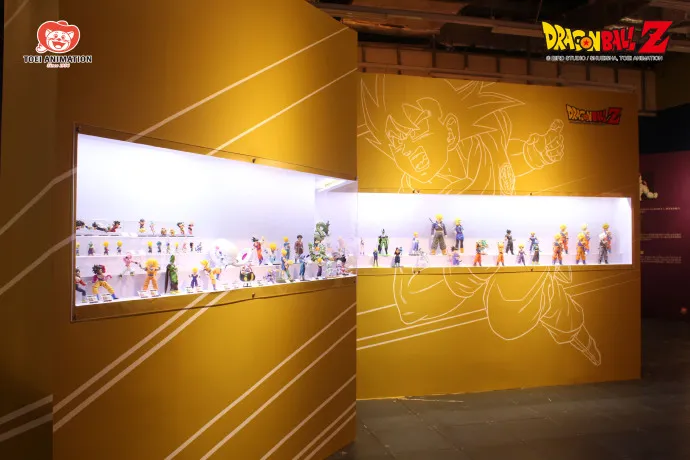龙珠现身大丸 神龙降临魔都-龙珠特展“永远的超级赛亚人”开幕
