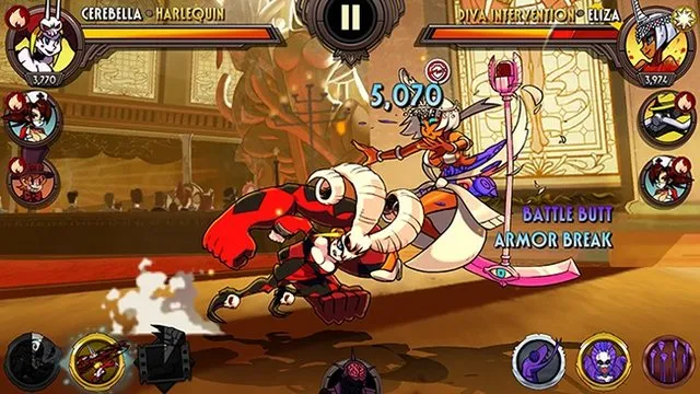 人气格斗游戏《Skullgirls》发表手机游戏化消息,欧美版本将率先在5月25日上架!