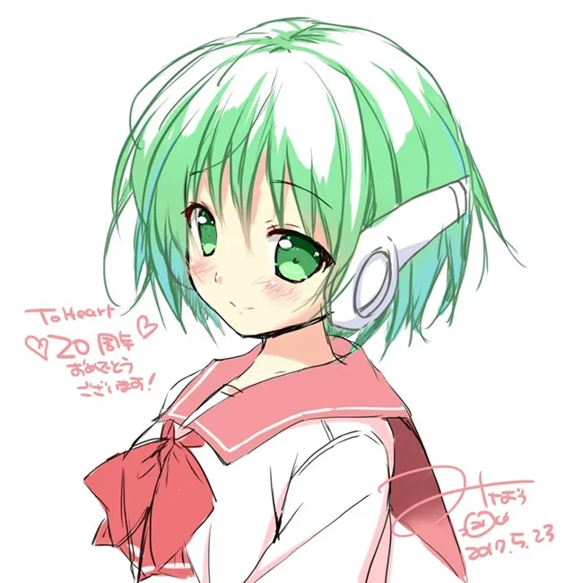 经典美少女游戏《To Heart》迎接20周年,各方插画家绘图祝贺!时间真的过好快啊(´;ω;`)