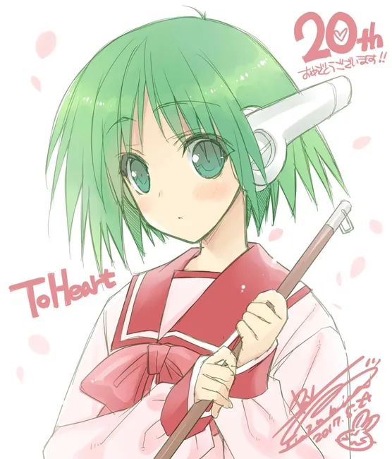 经典美少女游戏《To Heart》迎接20周年,各方插画家绘图祝贺!时间真的过好快啊(´;ω;`)
